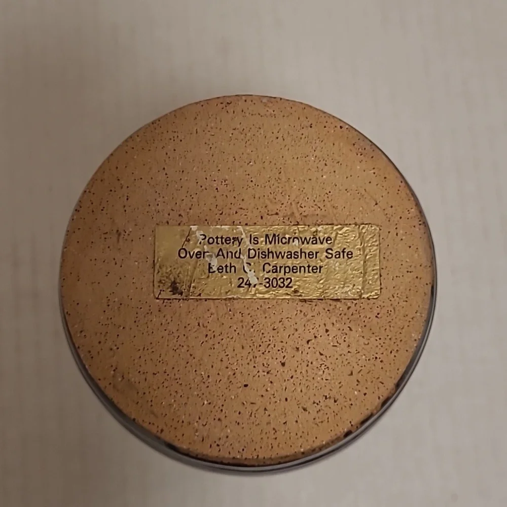 Beautiful Signed Pottery Vase